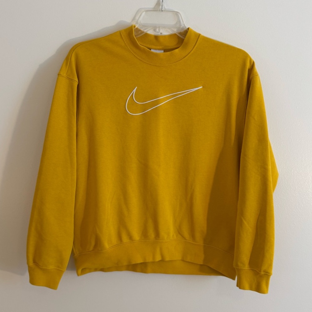 Nike Yellow Sweatshirt